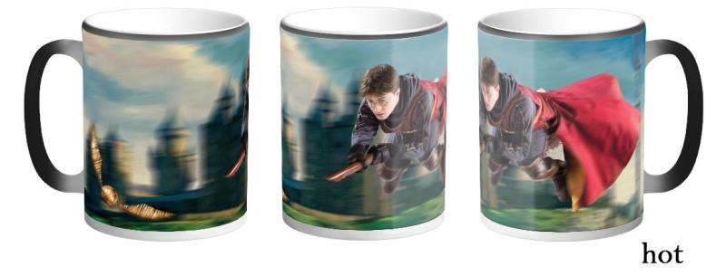 Kubek termoaktywny Harry Potter Złoty Znicz