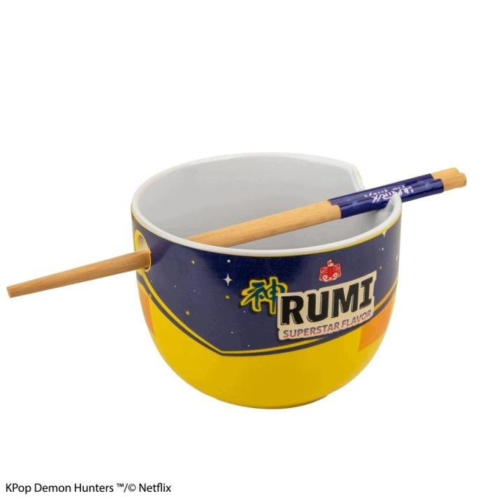 Zestaw do ramen K-POP Demon Hunters Rumi miska z pałeczkami