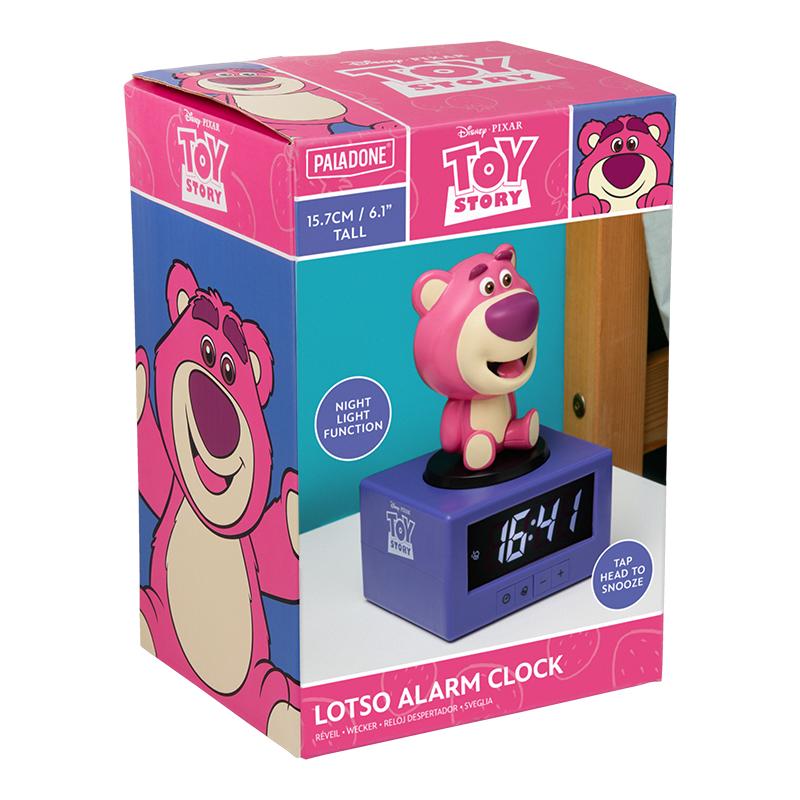 Budzik Disney Toy Story Miś Tuliś Lotso