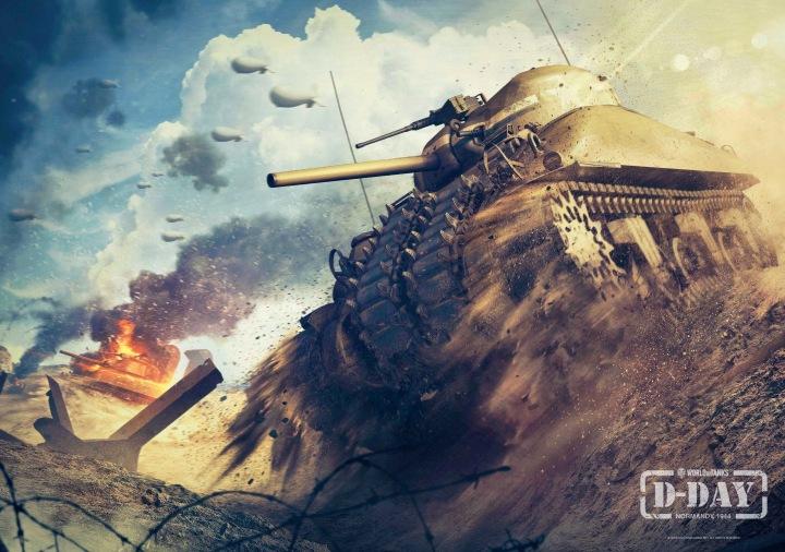 Puzzle World of Tanks D-Day 1000 elementów