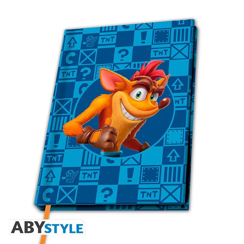 Notatnik A5 Crash Bandicoot Crash i Coco — ujęcie 2