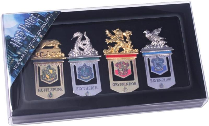 Zestaw zakładek do książek Harry Potter Herby Hogwartu