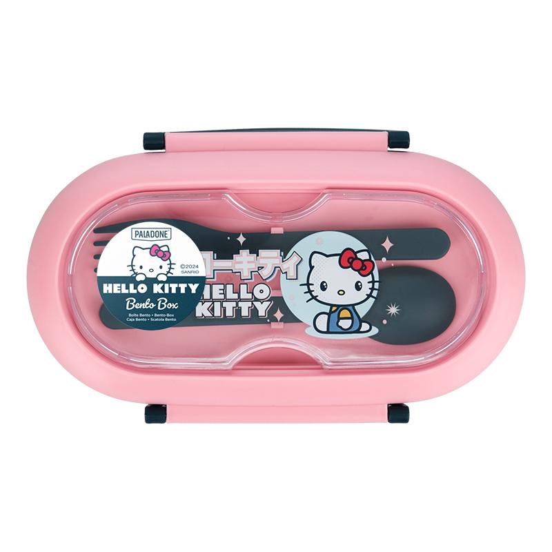 Pudełko na lunch Hello Kitty z sztućcami — shot 3