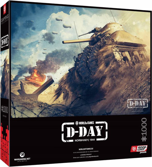 Puzzle World of Tanks D-Day 1000 elementów