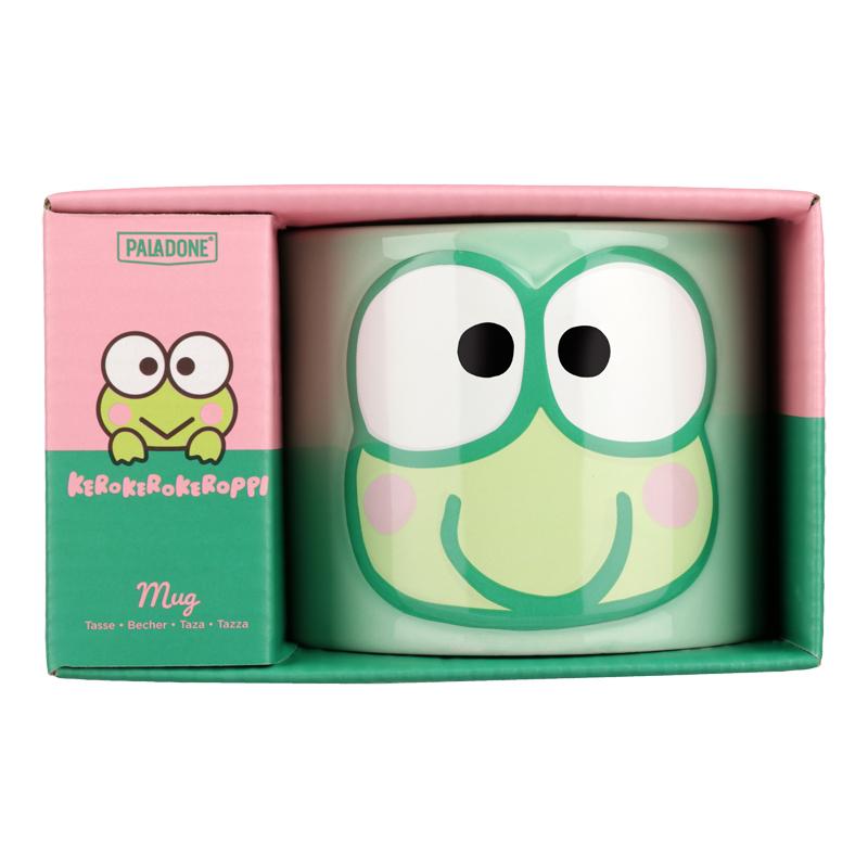 Kubek Hello Kitty Keroppi z tłoczonym wzorem