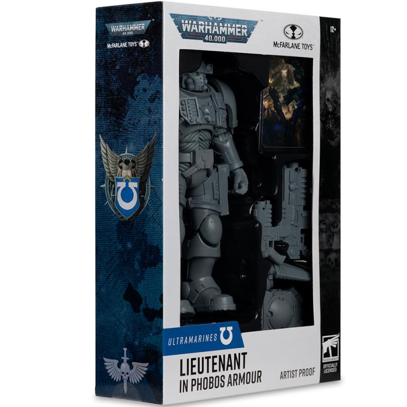 Figurka Warhammer 40,000 Ultramarines Lieutenant w Zbroi Phobos