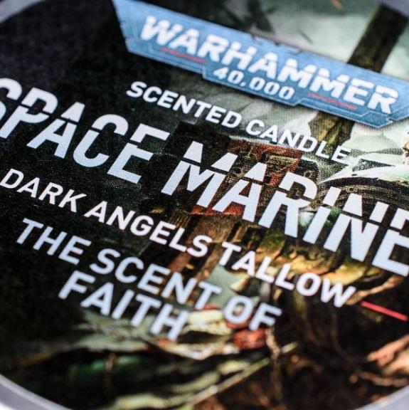 Świeczka Warhammer 40000 Space Marines Dark Angels