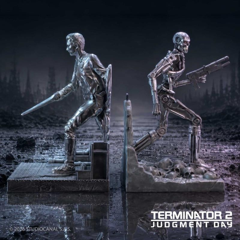 Podpórki do książek Terminator T-1000 vs T-800