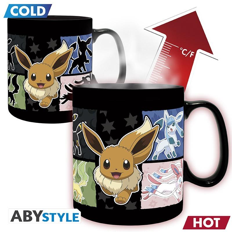 Kubek zmieniający kolor Pokémon Eevee