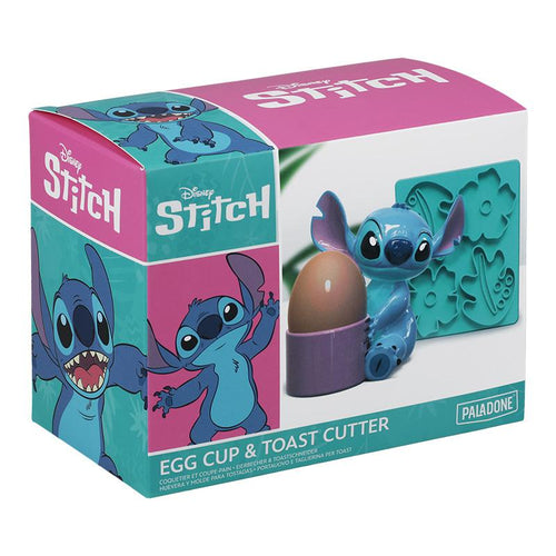 Zestaw kuchenny Disney Stitch podstawka do jajka i foremka do tostów