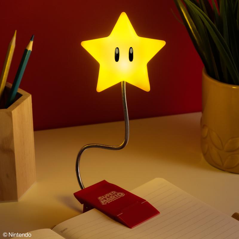 Lampka do czytania Super Mario Super Star