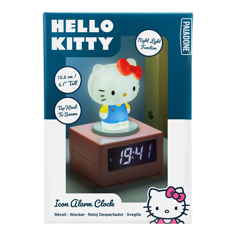 Budzik cyfrowy Hello Kitty z lampką nocną