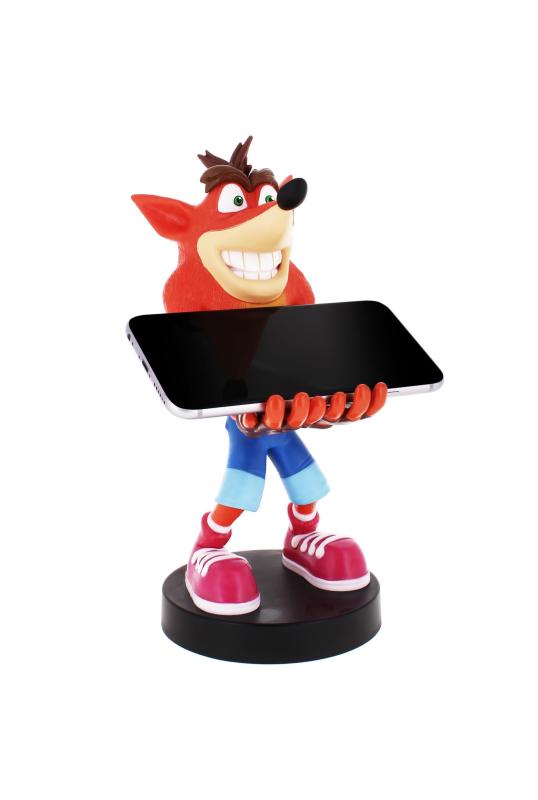 Stojak na telefon i pada Crash Bandicoot