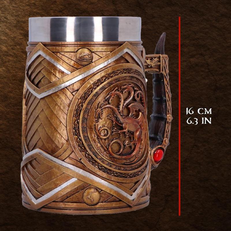 Kubek 3D House of the Dragon Herb Targaryen