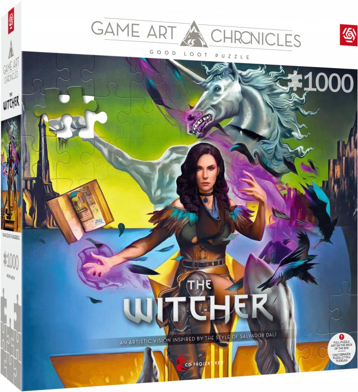 Puzzle Wiedźmin Yennefer Game Art Chronicles 1000 elementów
