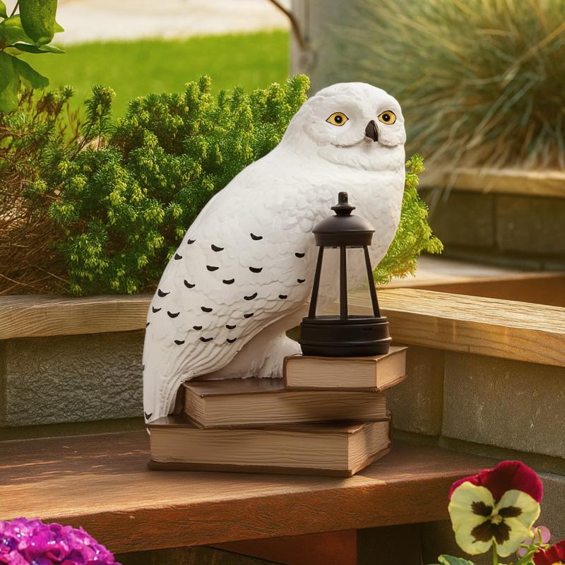 Lampka solarna Harry Potter Hedwiga Gnom