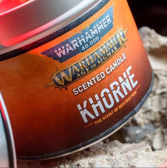 Świeca Warhammer 40,000 Khorne Bóg Krwi