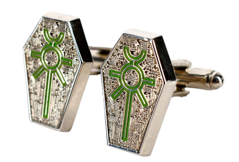 Spinki do mankietów Warhammer 40,000 Necrons — shot 3