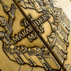 Metalowa Mapa Huncwotów Harry Potter