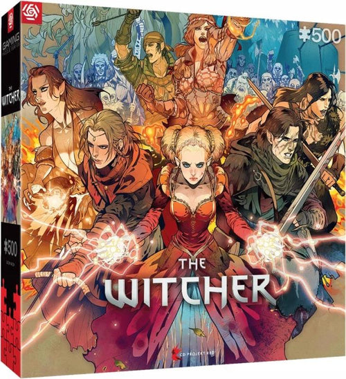 Puzzle Wiedźmin Scoia'tael 500 elementów
