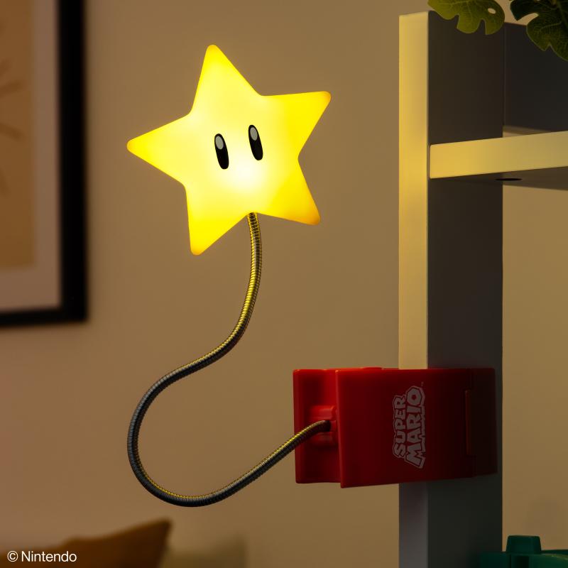 Lampka do czytania Super Mario Super Star