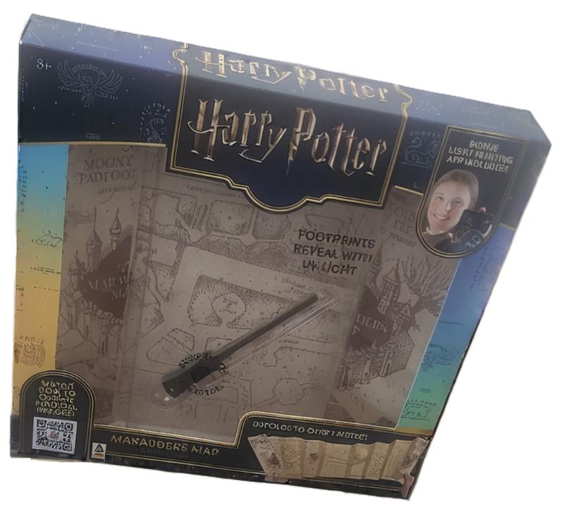 Zestaw Gadżet Harry Potter Mapa Huncwotów i Różdżka