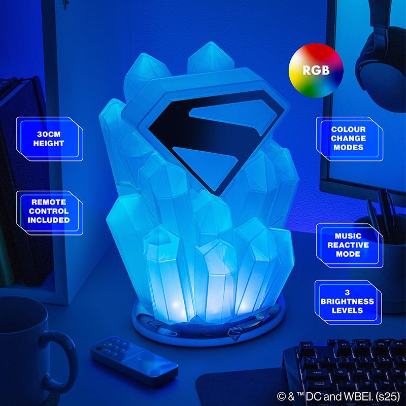Lampka 3D DC Comics Superman Forteca Samotności