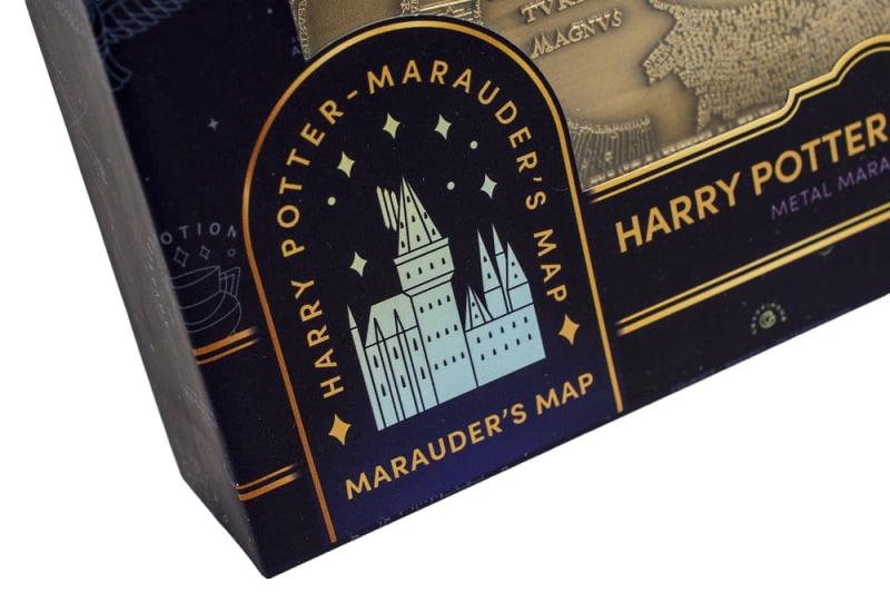 Ozdoba Harry Potter Mapa Huncwotów metalowa replika