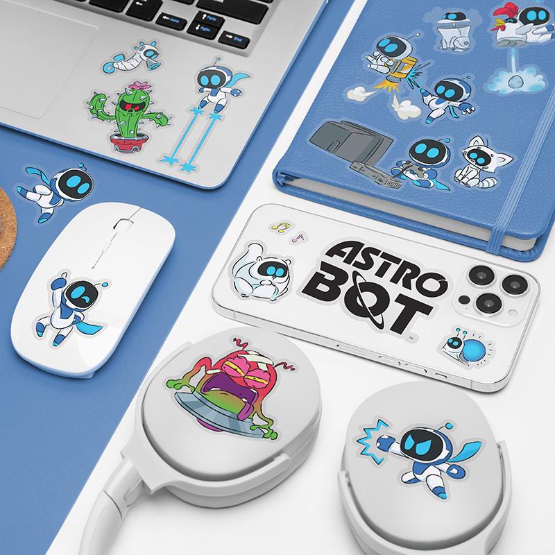 Zestaw naklejek Astro Bot 47 sztuk — ujęcie 3