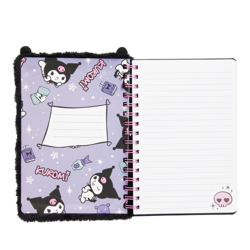 Notatnik pluszowy Sanrio Kuromi