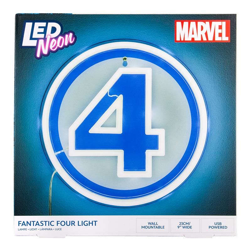 Lampka Neonowa Marvel Fantastyczna Czwórka Ścienna — ujęcie 3