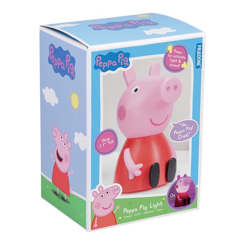 Lampka Świnka Peppa z dźwiękiem