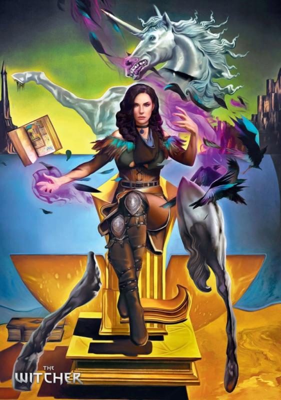 Puzzle Wiedźmin Yennefer Game Art Chronicles 1000 elementów — ujęcie 3