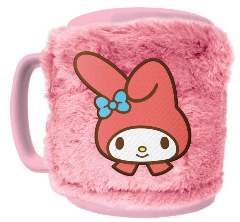 Kubek z futerkiem Hello Kitty & Friends My Melody Cherry Blossom