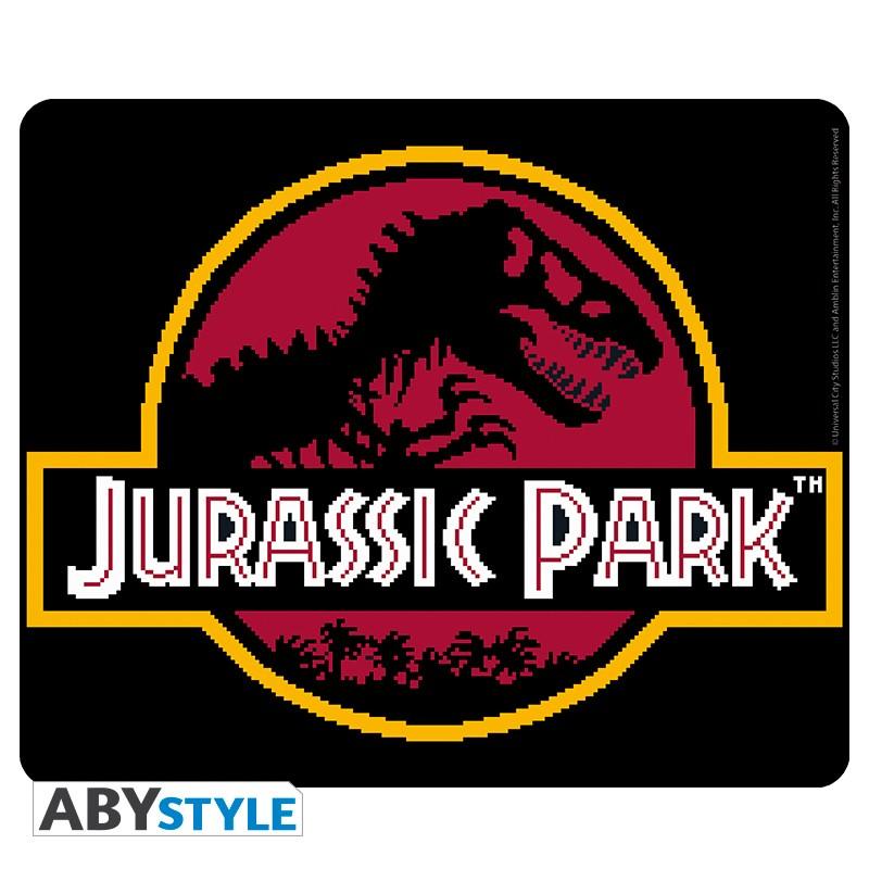 Podkładka pod mysz Jurassic Park Pixel Logo