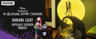 Lampka Diorama Miasteczko Halloween Jack Skellington i Sally