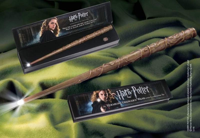 Różdżka Harry Potter Hermiona Granger świecąca