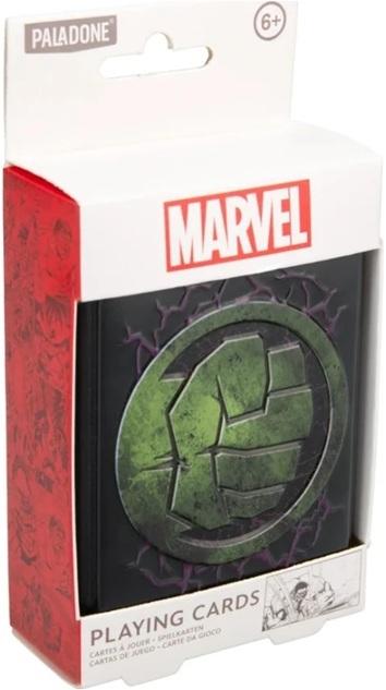 Karty do gry Marvel Hulk w metalowej puszce