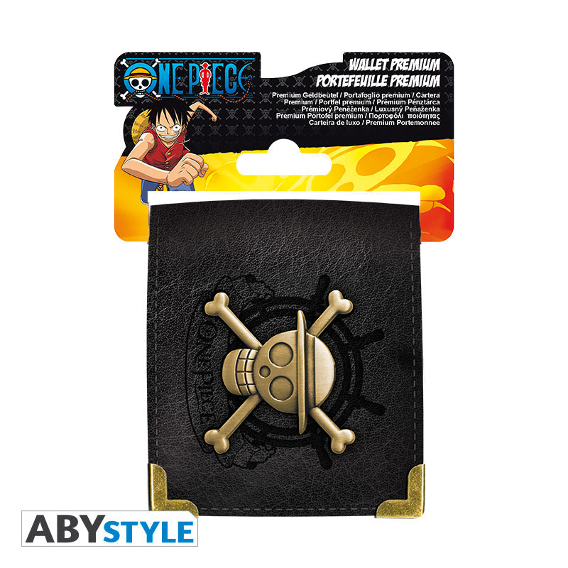 Portfel premium One Piece z motywem Skull — ujęcie 4