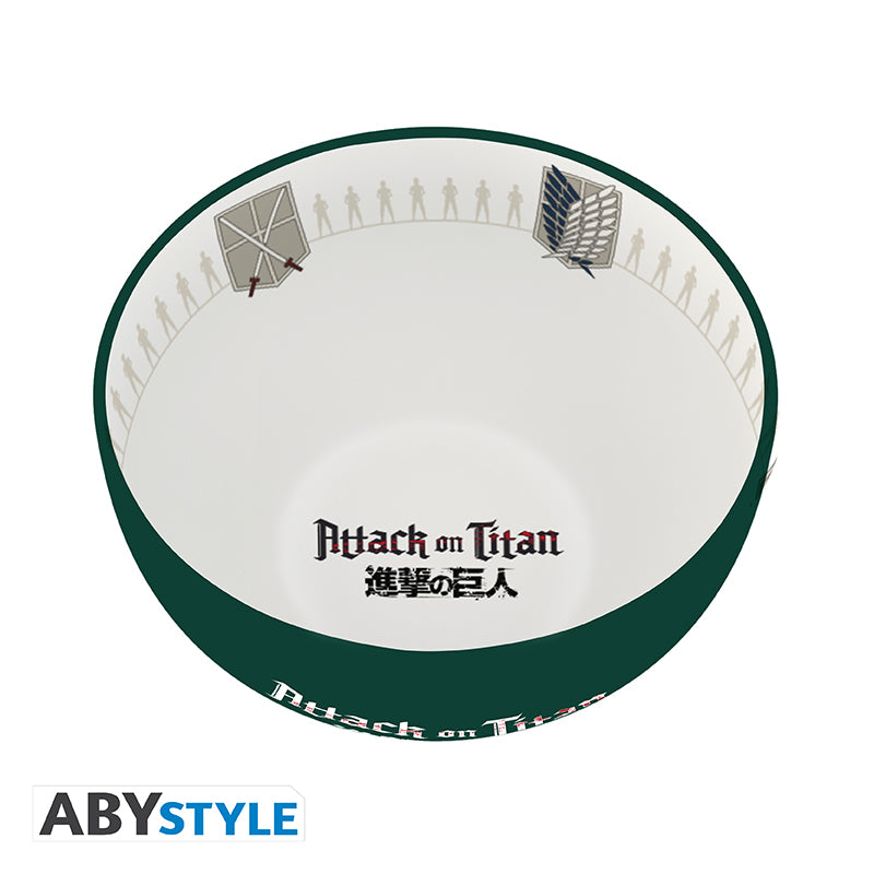 Miska Attack on Titan z motywem Emblems S3 — ujęcie 3 — ujęcie 3