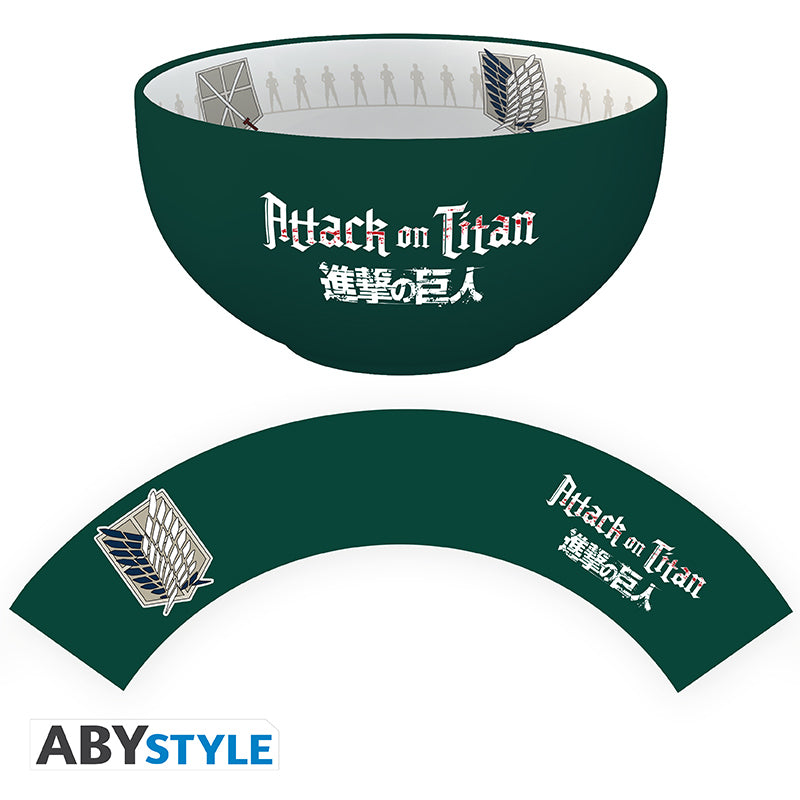 Miska Attack on Titan z motywem Emblems S3 — ujęcie 4