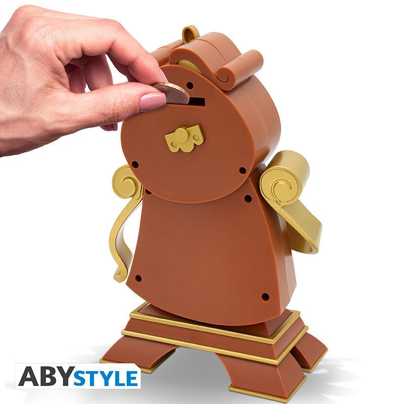 Skarbonka Disney z motywem Beauty and the Beast Cogsworth — ujęcie 4