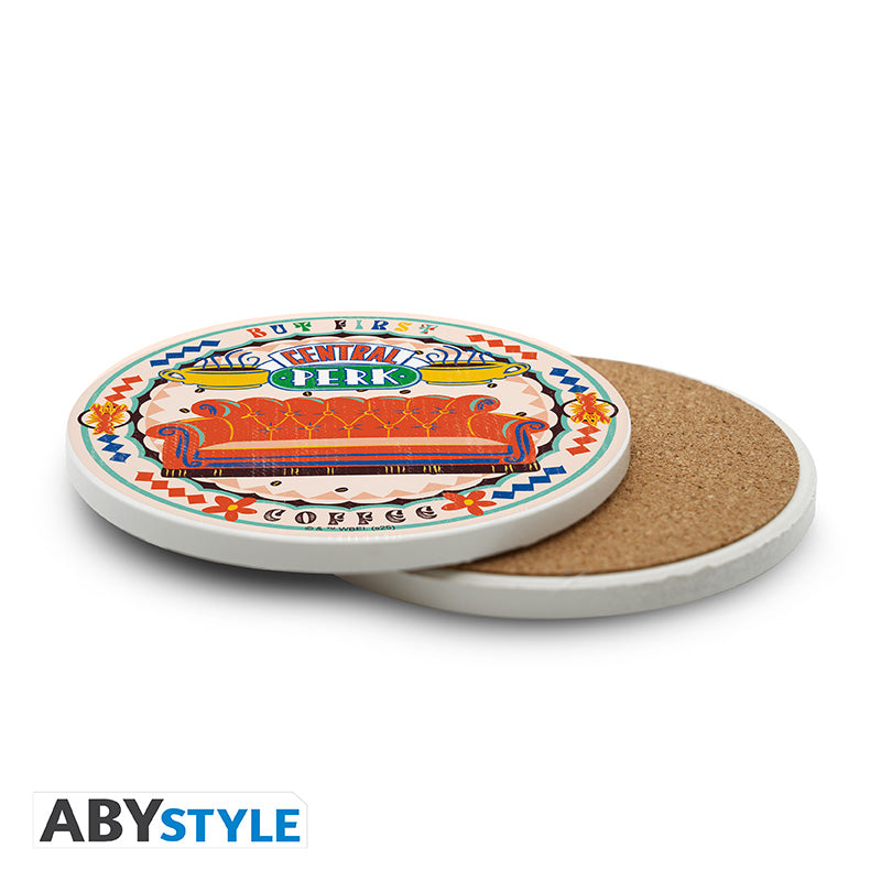 Podstawka pod kubek Przyjaciele z motywem Coasters Central Perk vibes — ujęcie 2 — ujęcie 2