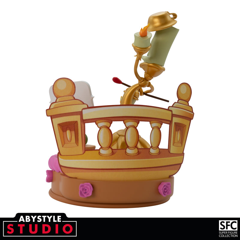 Figurka kolekcjonerska Disney z motywem Płomyk z Pięknej i Bestii, ujęcie 4