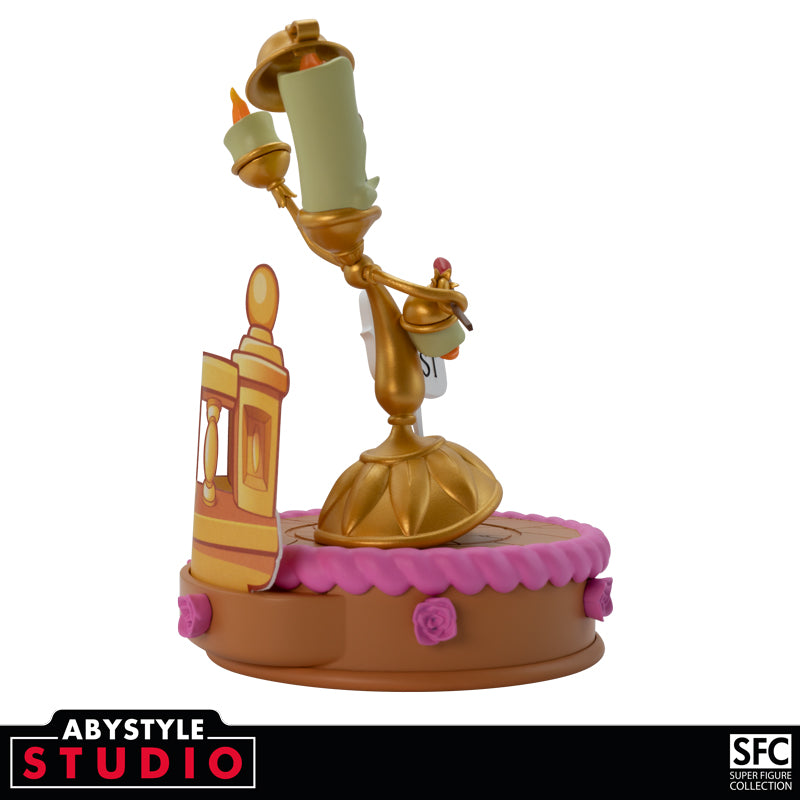 Figurka kolekcjonerska Disney z motywem Płomyk z Pięknej i Bestii, ujęcie 5