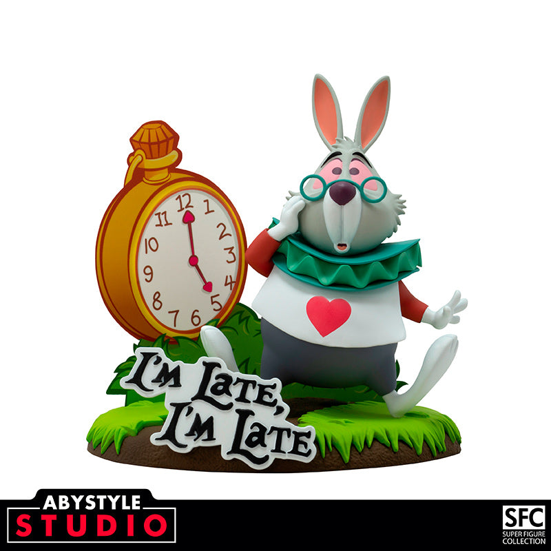 Figurka kolekcjonerska Disney z motywem Biały Królik z Alicji w Krainie Czarów