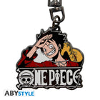 Brelok metalowy One Piece z motywem Luffy World