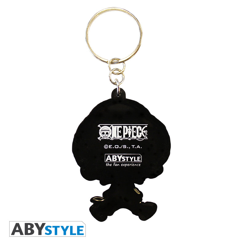 Brelok 3D One Piece z motywem Luffy w wersji chibi, ujęcie 4