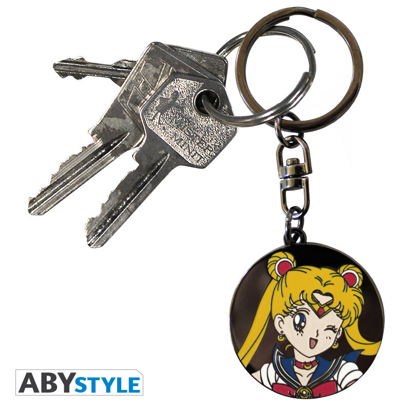 Brelok metalowy Sailor Moon z motywem Sailor Moon — ujęcie 2 — ujęcie 2