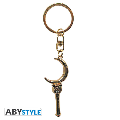 Brelok 3D Sailor Moon z motywem Moon stick